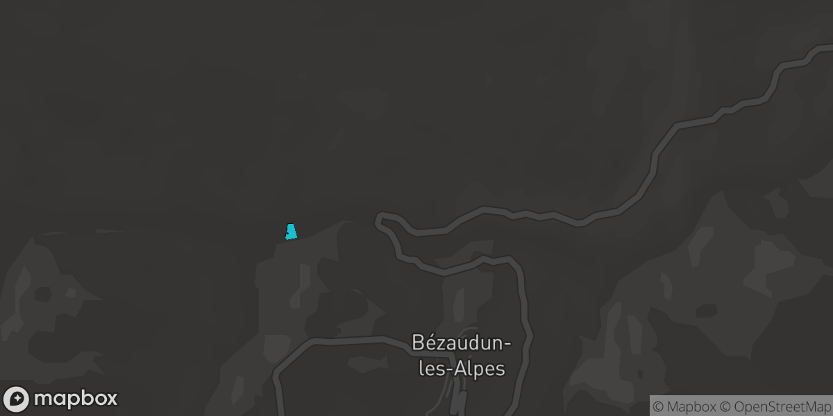 Le Bouyon (Bézaudun-les-Alpes, Alpes-Maritimes, France)